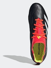 adidas Red Black Predator 24 League Low Multi Ground Boots - Image 6 of 7