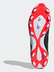 adidas Red Black Predator 24 League Low Multi Ground Boots - Image 7 of 7
