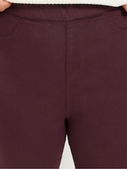 Қызыл - Yours Curve Grace Jeggings - 6суретінің 4 суреті
