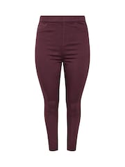 Қызыл - Yours Curve Grace Jeggings - 6суретінің 5 суреті