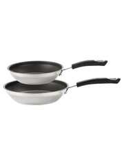 Circulon Silver Total Stainless Steel Frypan Set - Image 1 of 6