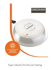 Circulon Silver Total Stainless Steel Frypan Set - Image 5 of 6