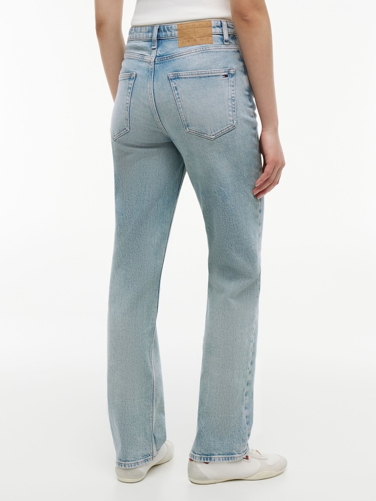 Vaqueros Tommy Jeans Vintage de talle alto y corte recto ajustado. - Imagen 2 de 6