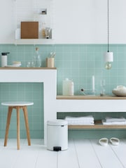 Brabantia White NewIcon 5L Pedal Bin - Image 1 of 6