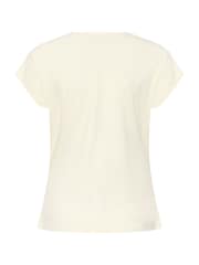 M&Co Natural Cotton Rich Short Sleeve Wrap Top - Image 6 of 6
