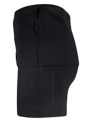 Girlfriend Collective Black High Rise Skort - Image 6 of 7