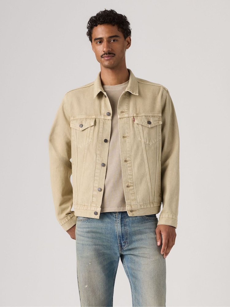 Levi's® Yellow Trucker Jacket - Image 1 of 5