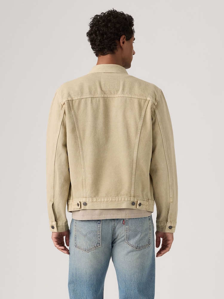 Levi's® Yellow Trucker Jacket - Image 2 of 5
