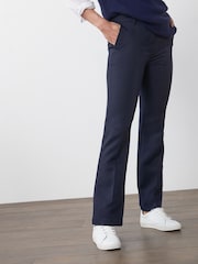 Navy Boot Cut Trousers - Image 1 of 5