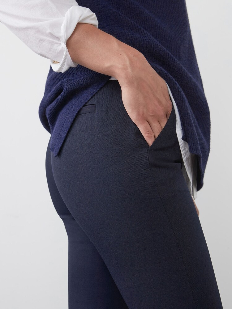 Navy Boot Cut Trousers - Image 4 of 5
