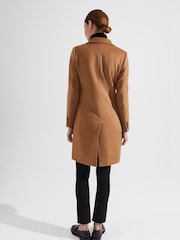 Hobbs Brown Petite Tilda Coat - Image 3 of 4
