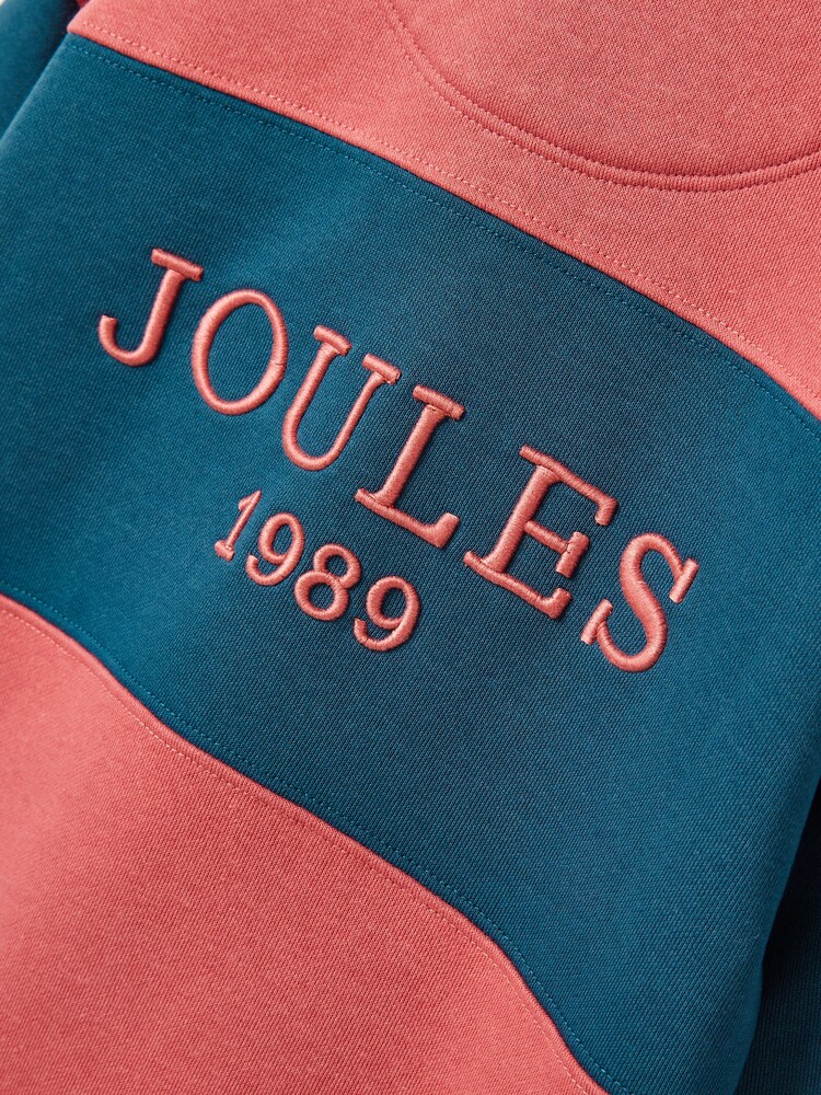 Joules Boys' Try Red Rugby Sweatshirt - Image 12 of 12