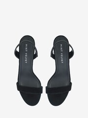 Mint Velvet Black Amara Black Heeled Sandals - Image 3 of 3