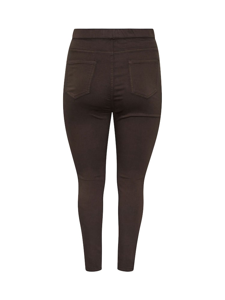 Қоңыр - Yours Curve Grace Jeggings - 6суретінің 6 суреті