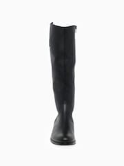 Gabor Black Brook Calf Fit Leather Long Leg Boots - Image 4 of 5