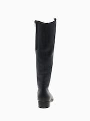 Gabor Black Brook Calf Fit Leather Long Leg Boots - Image 5 of 5