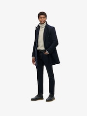 Superdry Blue The Merchant Store - Town Coat - Image 7 of 11