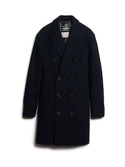 Superdry Blue The Merchant Store - Town Coat - Image 9 of 11
