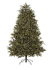 Premier Decorations Ltd White 1000 LED Tree Brights 25m Christmas Lights with Timer - Image 3 of 4