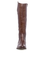Gabor Brook Espresso Leather Knee Length Fashion Boots - Image 3 of 5