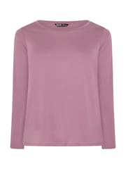 Yours Curve Green Long Sleeve Core T-Shirts 3 Pack - Image 9 of 9