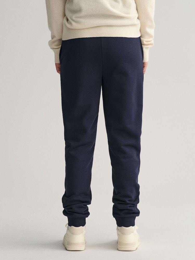 GANT Blue Shield Logo Joggers - Image 2 of 5