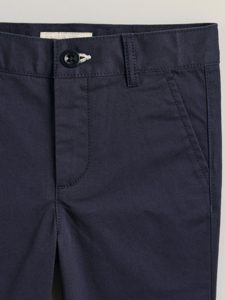 GANT Blue Baby Chino Trousers - Image 2 of 2