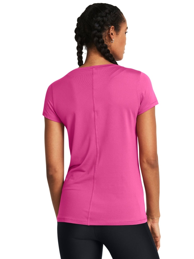 Under Armour Pink HeatGear T-Shirt - Image 2 of 5 Under Armour Pink HeatGear T-Shirt - Image 2 of 5