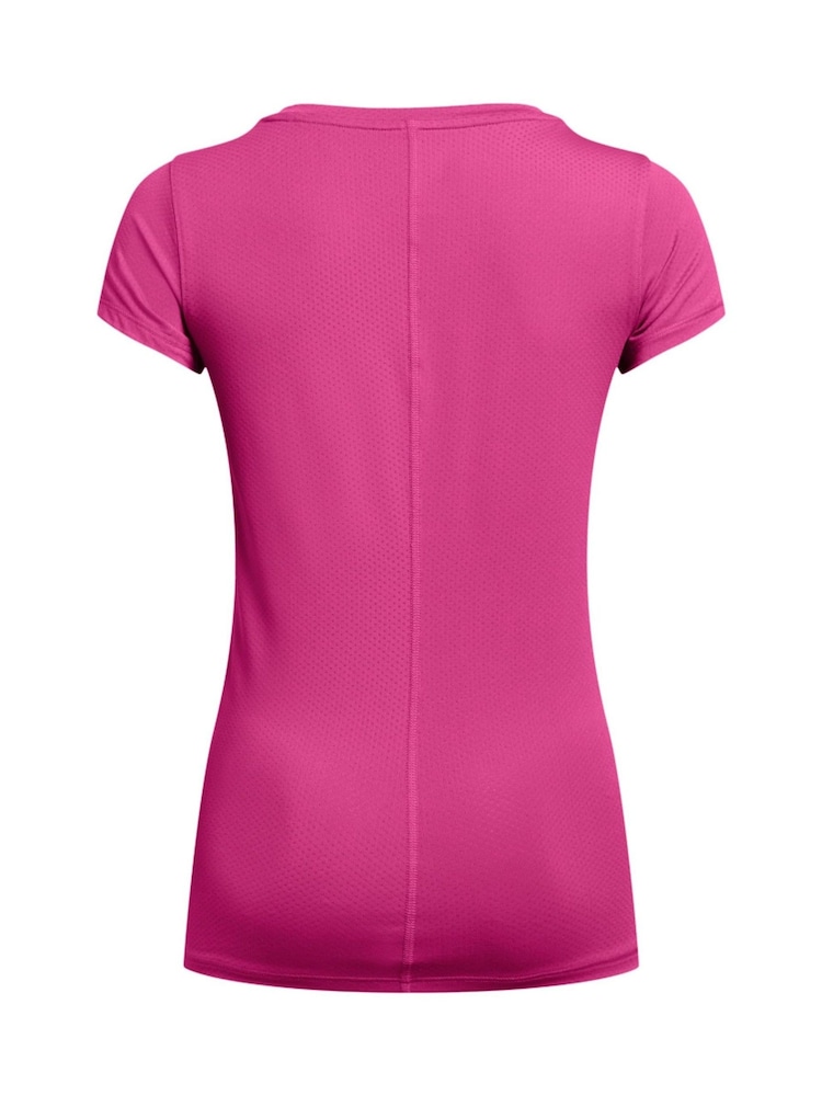 Under Armour Pink HeatGear T-Shirt - Image 5 of 5 Under Armour Pink HeatGear T-Shirt - Image 5 of 5