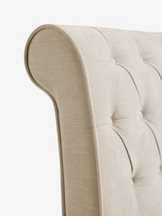 Soft Texture Light Natural Ellington Upholstered Headboard - Image 2 of 6