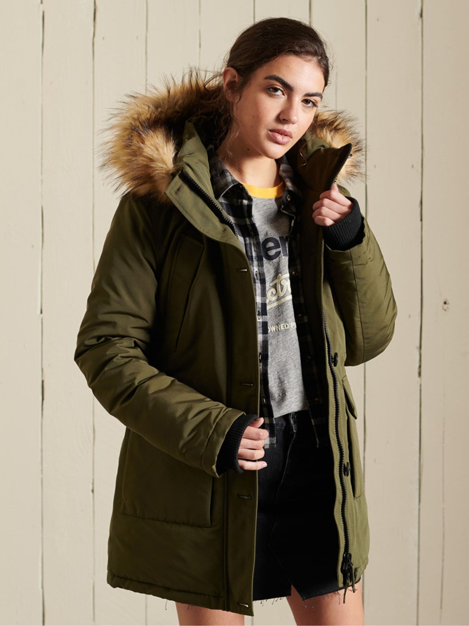 Everest warm parka clearance