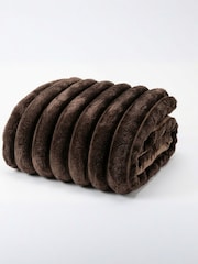 Deyongs Chocolate Alnwick Throw - Image 2 of 2