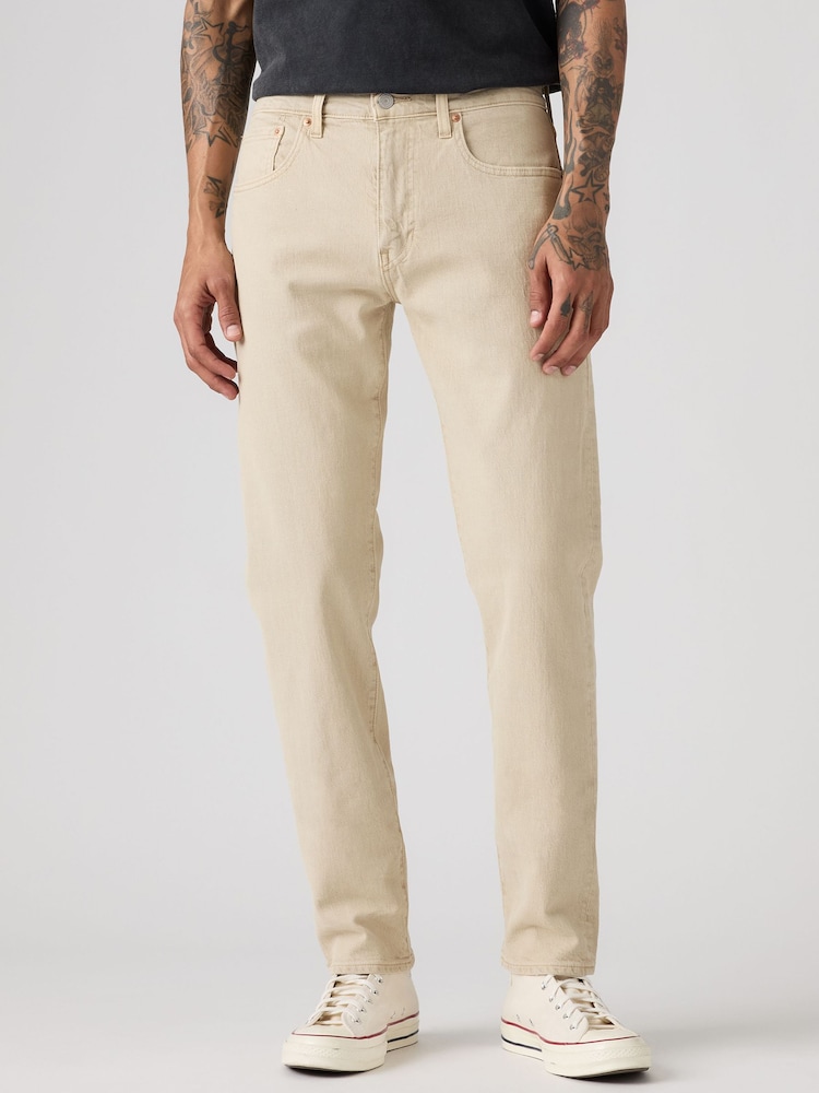 Levi's® Cream 502™ Taper Jeans - Image 1 of 4 Levi's® Cream 502™ Taper Jeans - Image 1 of 4