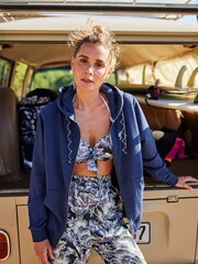 Animal Blue Nikki Womens Organic Zip Hoodie - Image 1 of 3