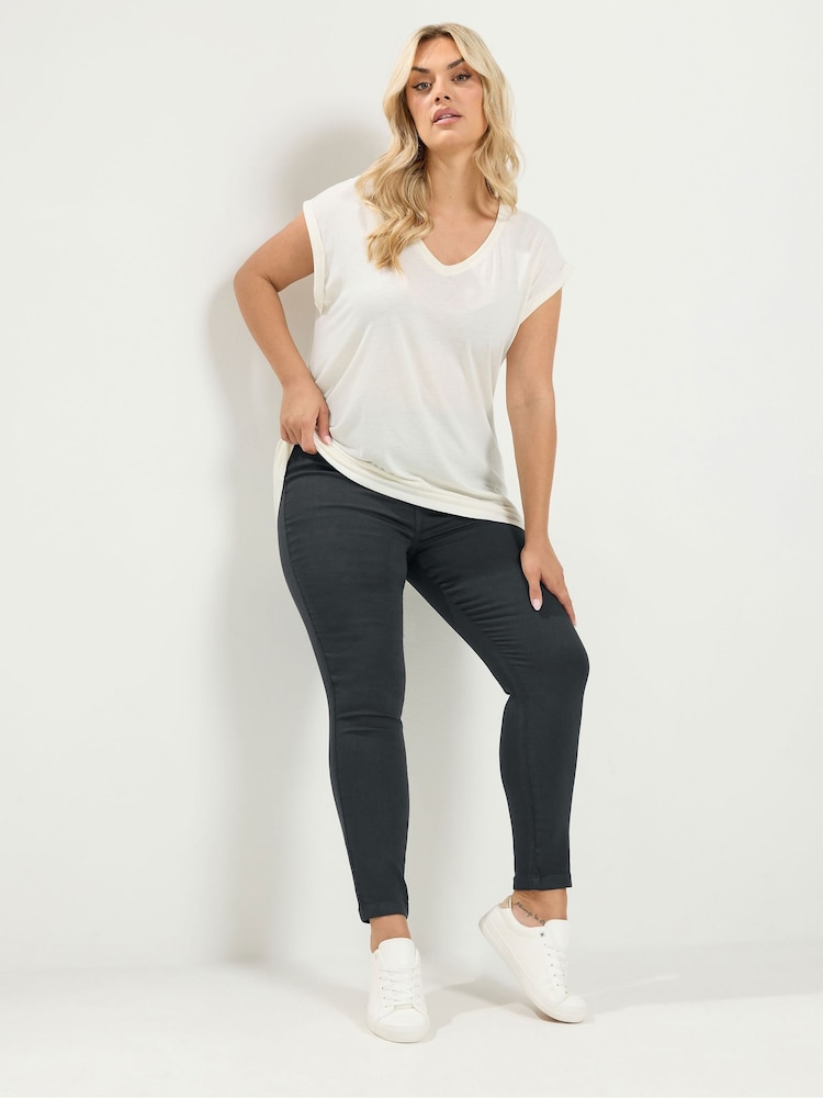 Gris - Jeggings Grace de Yours Curve - Imagen 2 de 6 Gris - Jeggings Grace de Yours Curve - Imagen 2 de 6