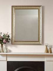 Gold Rectangular Wall Mirror - Image 1 of 4