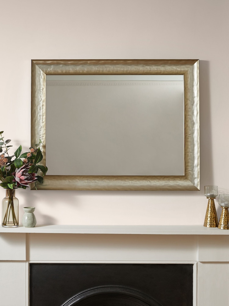 Gold Rectangular Wall Mirror - Image 2 of 4