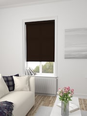 Espresso Brown Asher Made To Measure Light Filtering Roller Blind - Image 2 of 5