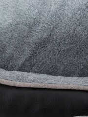 Scuffs Grey Medium Chateau Memory Foam Orthopaedic Dog Box Bed - Image 3 of 4