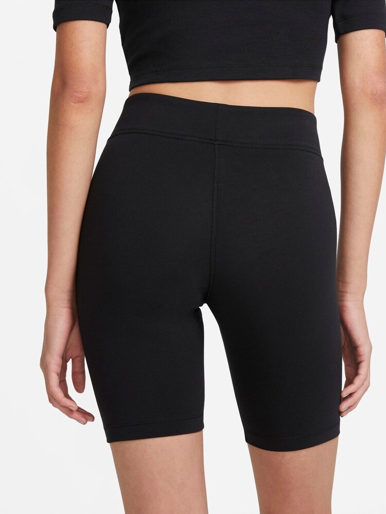 Nike Black Sportswear Cycling Shorts - Image 2 of 6