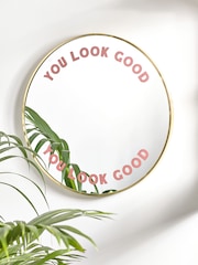 Novogratz Brass You Look Good Mirror - Image 1 of 7