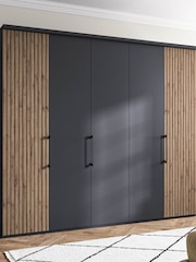 Wiemann Graphite Daytona Matt Wardrobe Wardrobe - Image 1 of 4