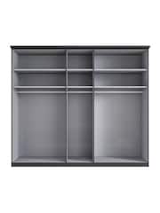 Wiemann Graphite Daytona Matt Wardrobe Wardrobe - Image 4 of 4