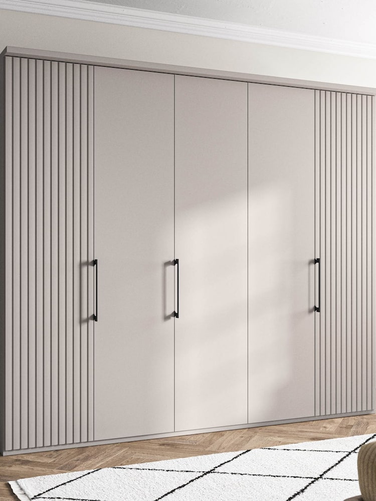 Wiemann Pebble Grey Daytona Matt Wardrobe Wardrobe - Image 1 of 4