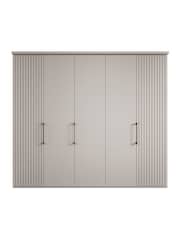 Wiemann Pebble Grey Daytona Matt Wardrobe Wardrobe - Image 3 of 4