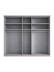 Wiemann Pebble Grey Daytona Matt Wardrobe Wardrobe - Image 4 of 4