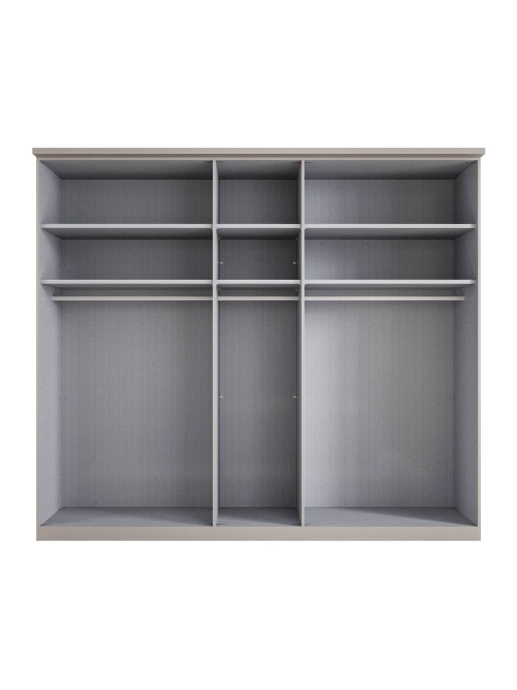 Wiemann Pebble Grey Daytona Matt Wardrobe Wardrobe - Image 4 of 4
