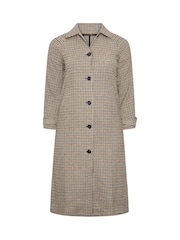 PixieGirl Petite rūtainais maksimāls mētelis - Attēls 5 no 6