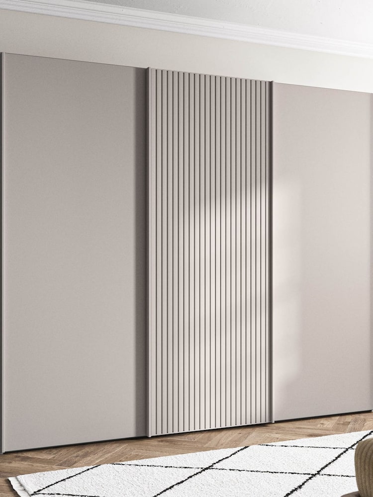 Wiemann Pebble grey Daytona Matt Wardrobe - Image 1 of 4