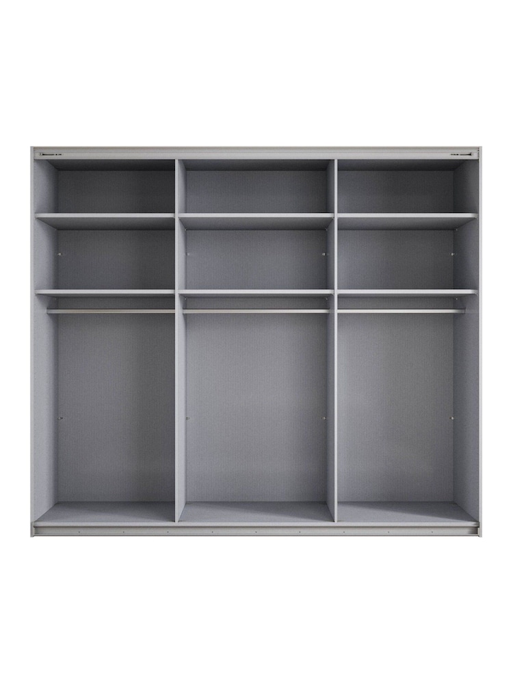 Wiemann Pebble grey Daytona Matt Wardrobe - Image 4 of 4